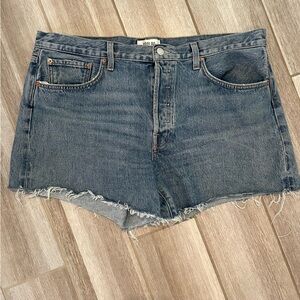 AGOLDE Parker “Long” Jean cut off shorts, Size 33